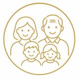 Kinder-Senioren-Personengruppe-symbol-rund